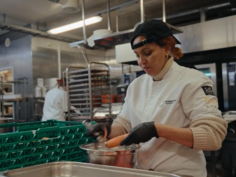 Illustrasjon Elvebredden Catering