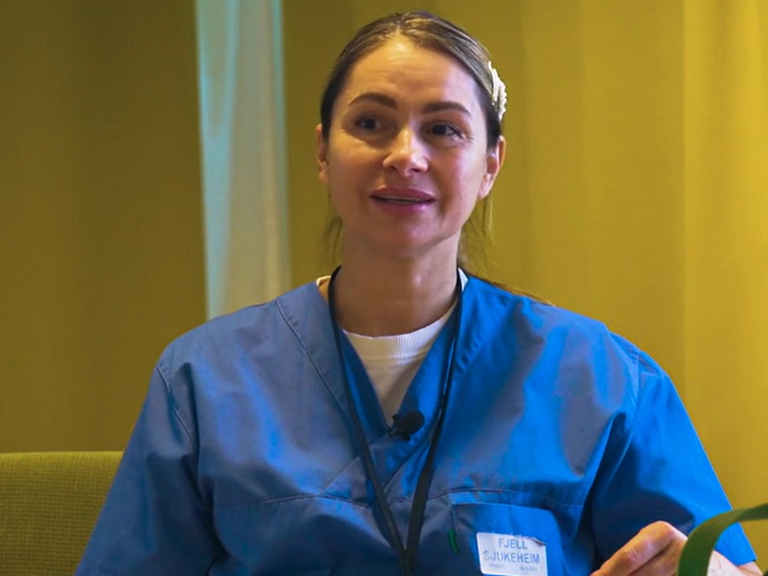 Fra Ukraina til jobb i helse- og velferd